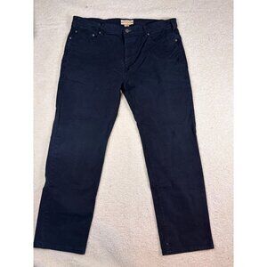 Orvis Mens Five Pocket Navy Chino Pants Size 40